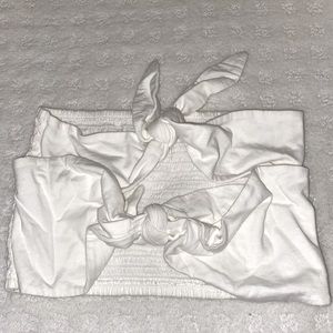 COPY - White tie tube top